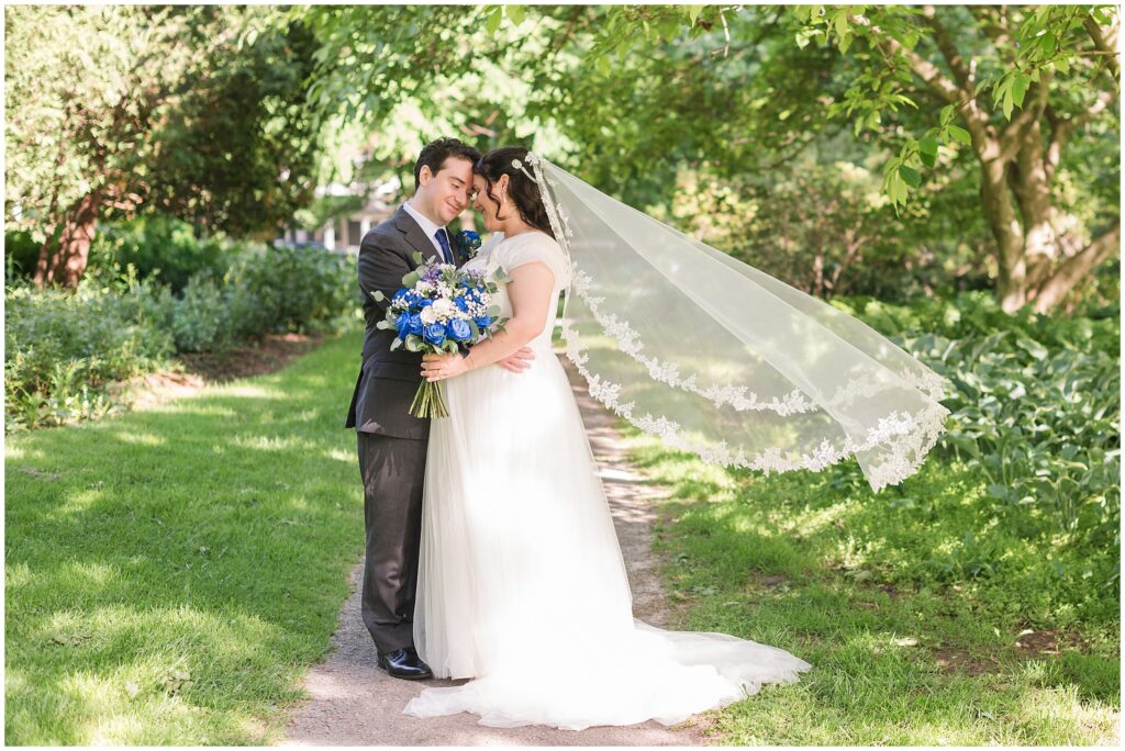 kew gardens wedding portraits in toronto